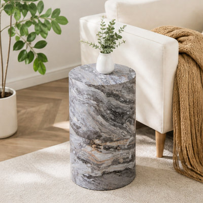 Faux Marble Top Coffee Table