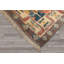 Tapis en laine noué à la main, style Sultanhan, rose turquoise, 216 cm x 290 cm (7 pi 1 po x 9 pi 6 po)