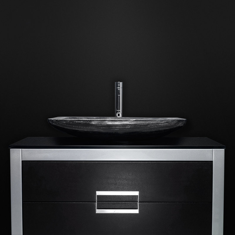 Nova 40'' W Single Vanity, Silver