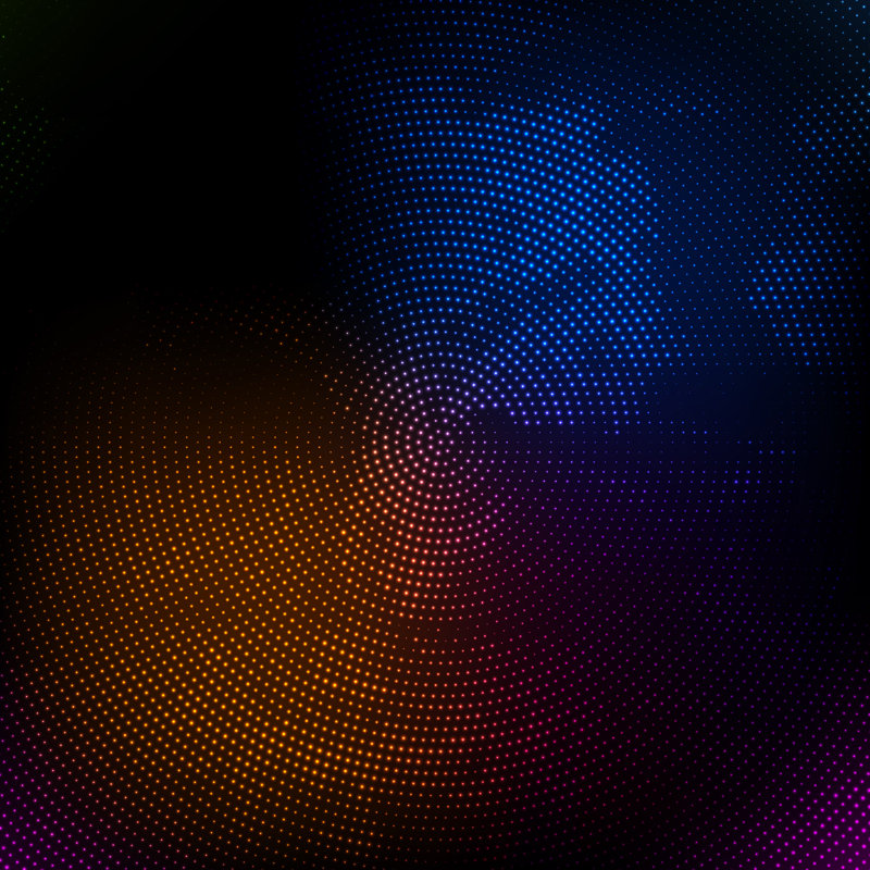 Colorful Spot by Shuoshu - No Frame Print on Canvas, 30cm H x 30cm W