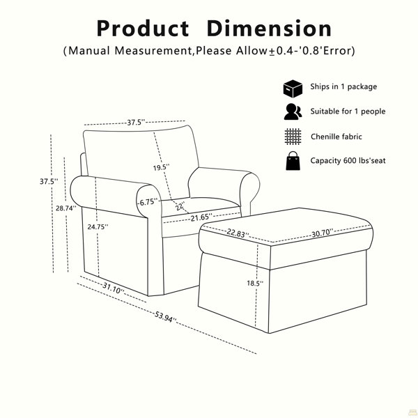 Dimensions du produit