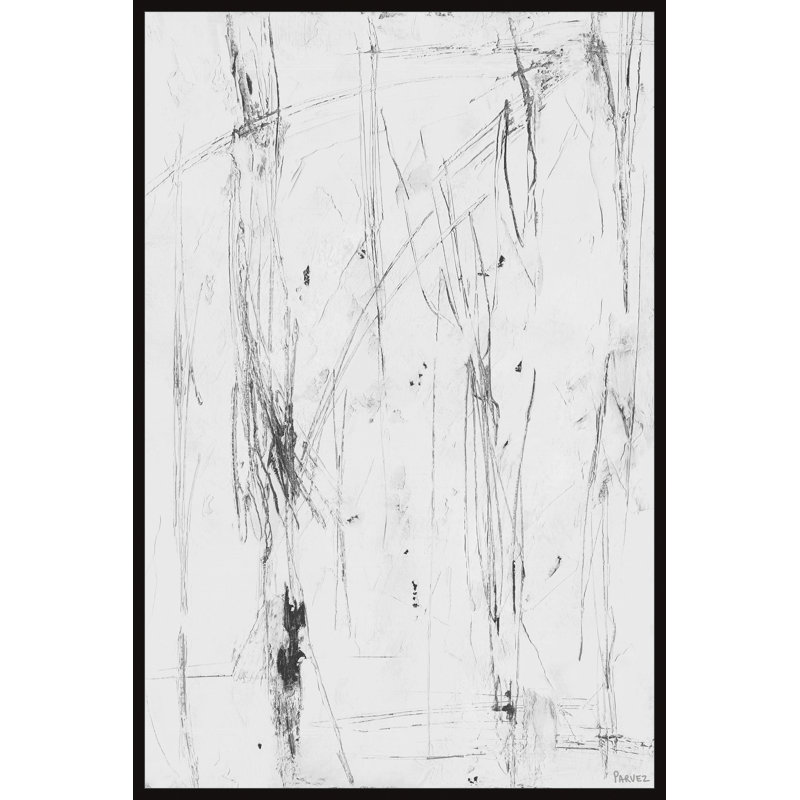 Fountain Of Wisdom by Parvez Taj - Floater Frame Painting on Canvas, 152cm H x 101cm W