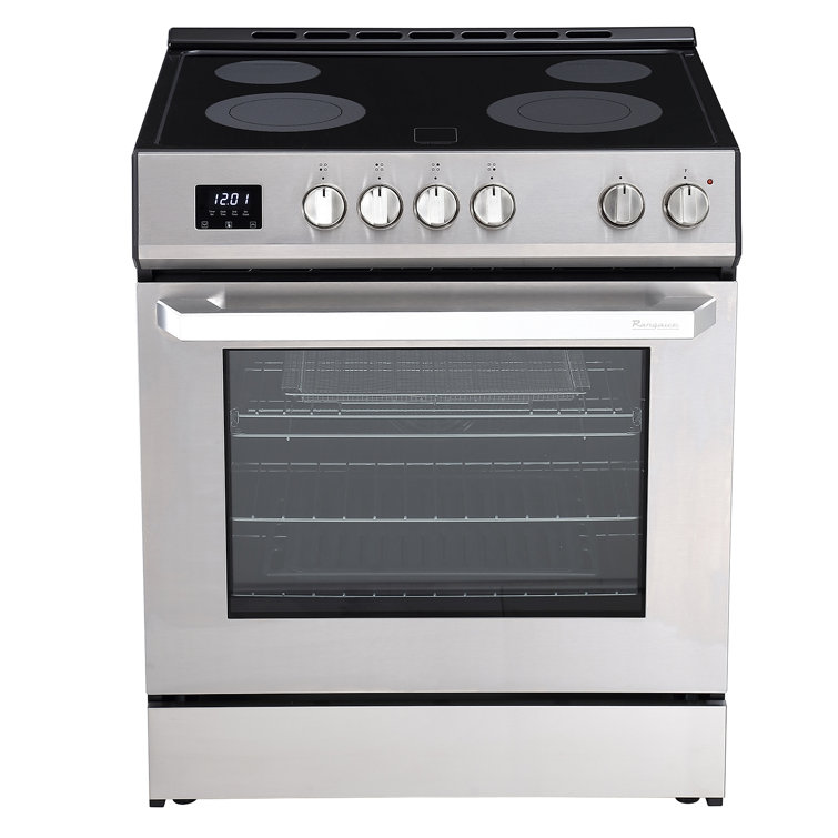 30 Inch Electric Range with PerfectCook Timer in Stainless Steel