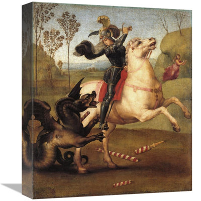 " St George And The Dragon " by Raphael