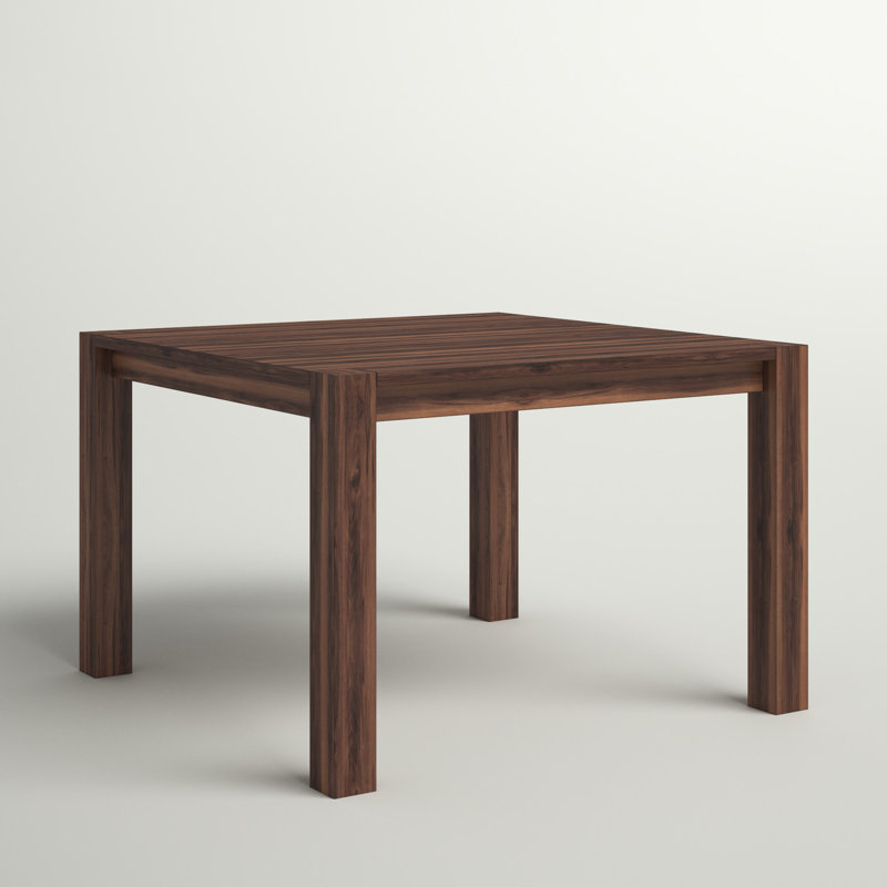 Table en bois massif à hauteur de comptoir Kaicey