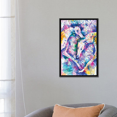 «Transcendent Grayhound», impression sur toile