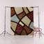 Tapis multicolore à motif géométrique moderne-442872313