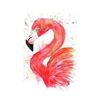 Think Pink by Lisa Whitehouse - Wrapped Canvas Painting