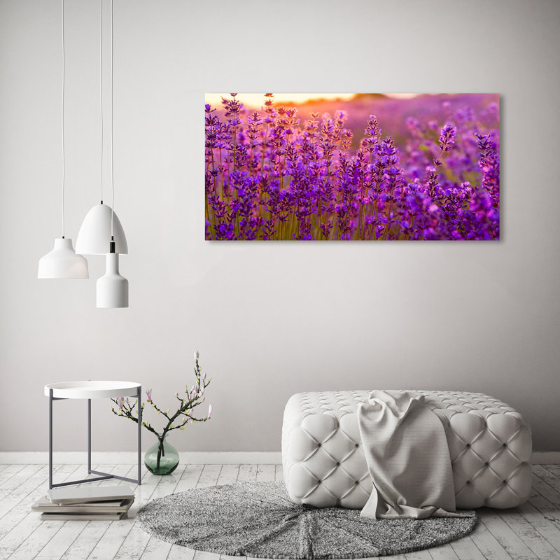 Lavender Field - Wrapped Canvas Print