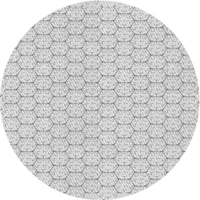 Laine tissé à la machine à motifs géométriques Holl et Tapis décoratif gris polyester