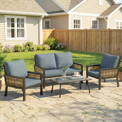 Rattan Sofa Set