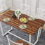 Ensemble de table de salle à manger 6 pièces 6 pièces Parfait pour la cuisine, le coin-repas et le salon