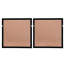 Ensemble d'art mural 23,5 "x 23,5" Elos