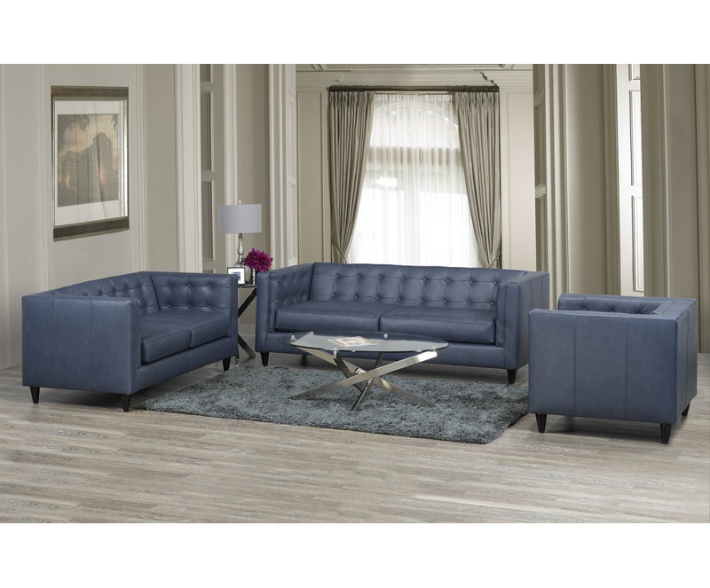 Pranzal Upholstered 64'' Loveseat