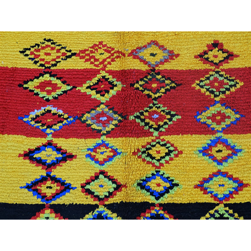 Abberbury Moroccan Hand Woven 140cm X 240cm Area Rug