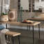 Farmhouse 16'' W Solid Wood Console Table-51344466-51344467