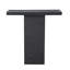 Table basse rectangulaire avec base à piédestal