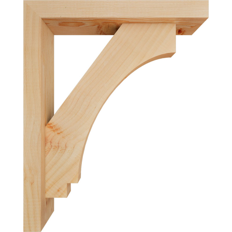 Support de bloc impérial avec entretoise décalée, 20 x 16, Sapin Douglas de l 3 1/2 (lisse)