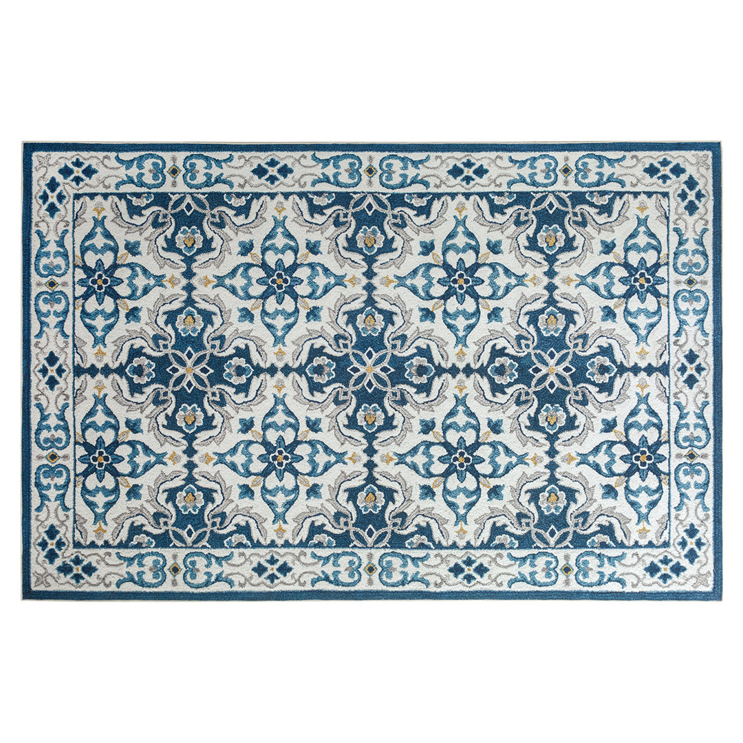 Oriental Machine Tufted Shag Area Rug
