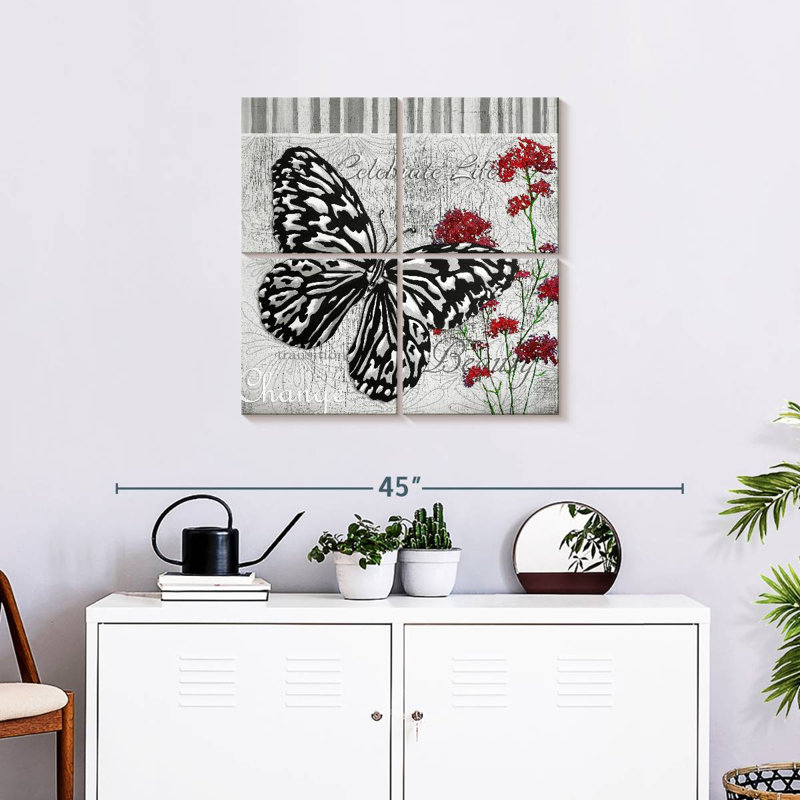 Brampt célèbre la beauté de la vie, H 26 po x l 26 po