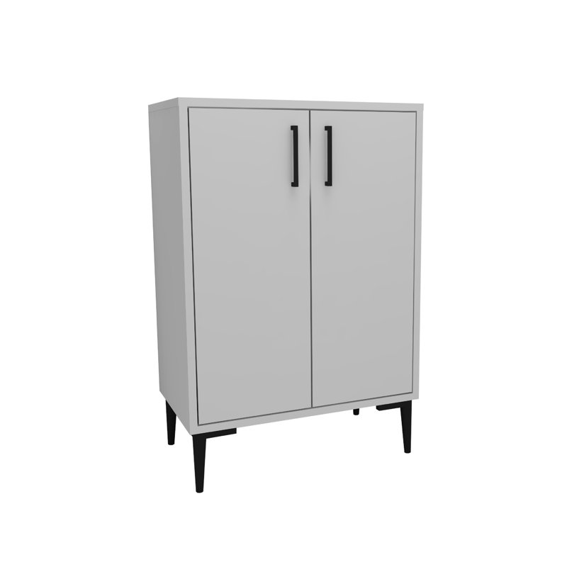 Shoe Storage Cabinet Ruby , White
