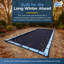 Couverture hivernale rectangulaire pour piscine creusée 8 ans-9055530