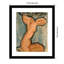 Impression sur bois encadrée Oakden Caryatid par Amedeo Modigliani-1441145385-1441145396