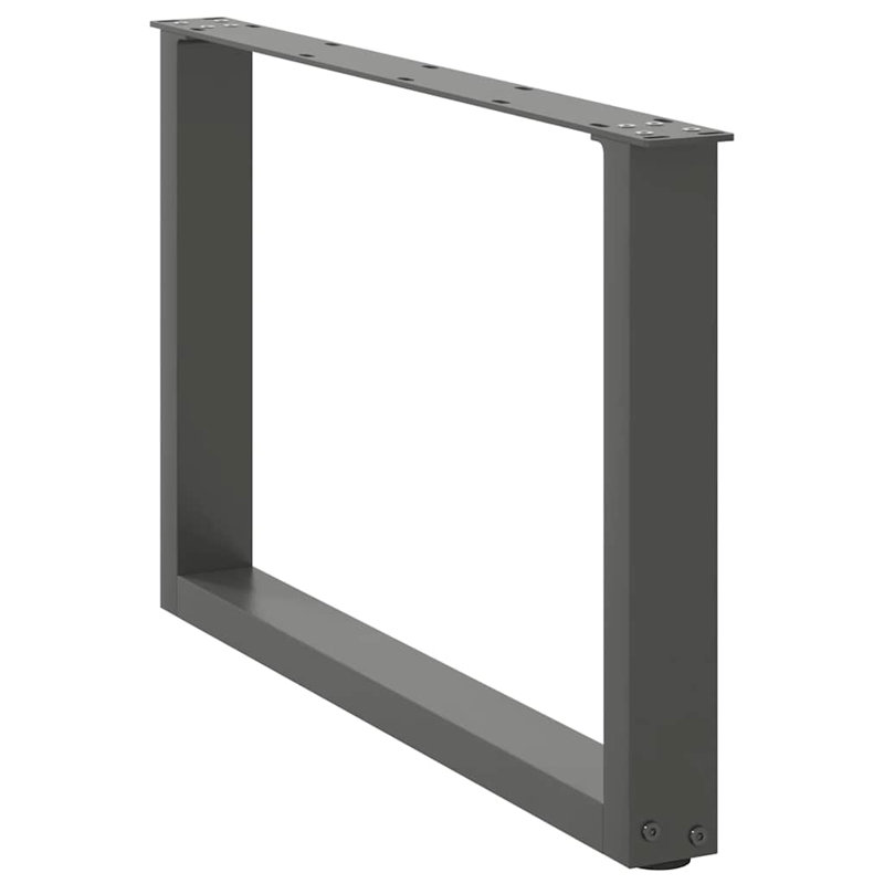 Table Leg, 43cm H x 60cm W, Anthracite