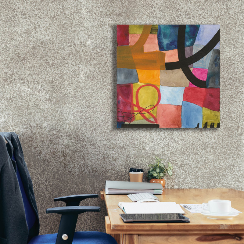 Toile épique Graffiti «Freeway 3» par Cheryl Warrick, 26 po x 26 po, H 26 po x l 26 po