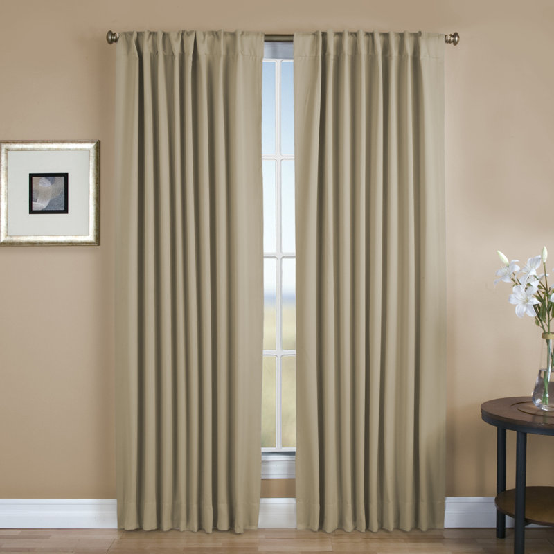 Ardelle Thermal Blackout Curtain Panel, Blue, 56" W x 84" L
