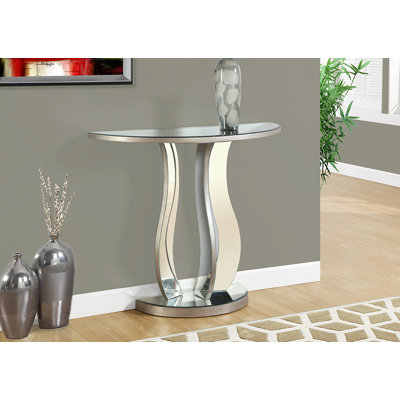 Miramontes 36'' Glass Top Console Table