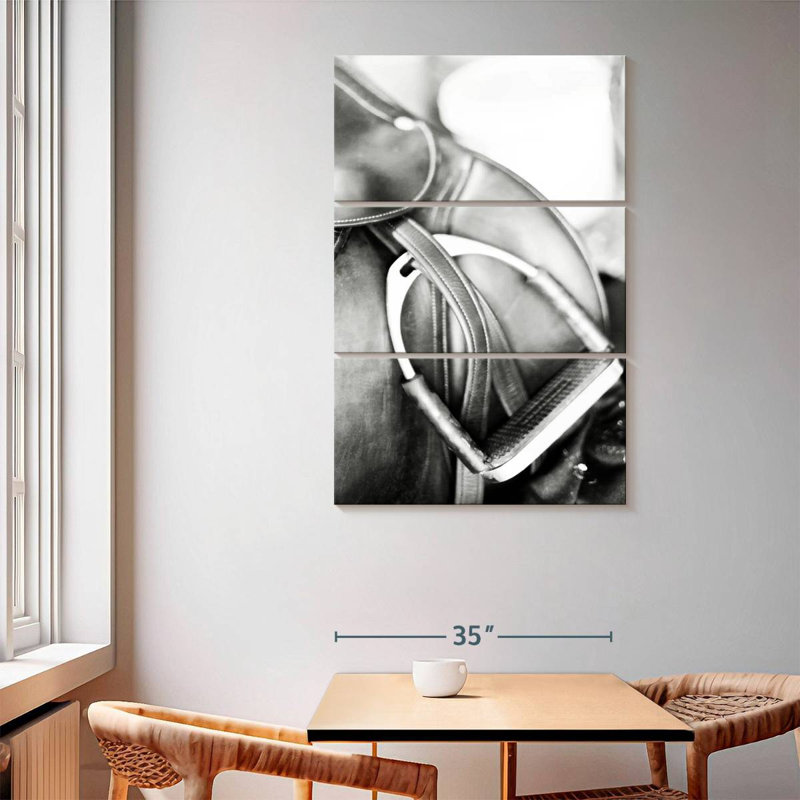 Sireci Monochrome Derby II, 65'' H x 42'' W