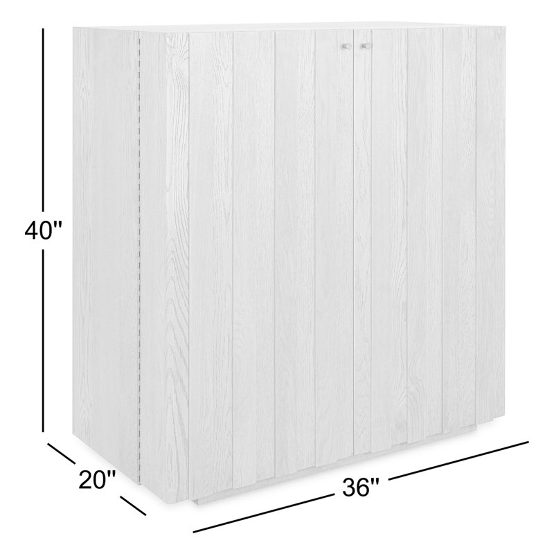 Vermentino Bar Cabinet Oak