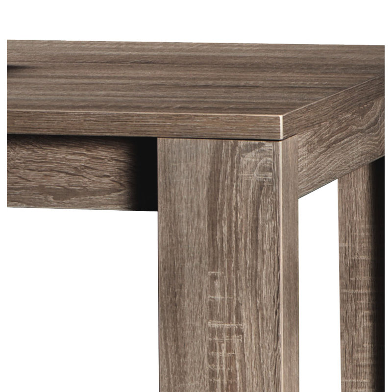 Vittoria Dining Table, Brown, Brown