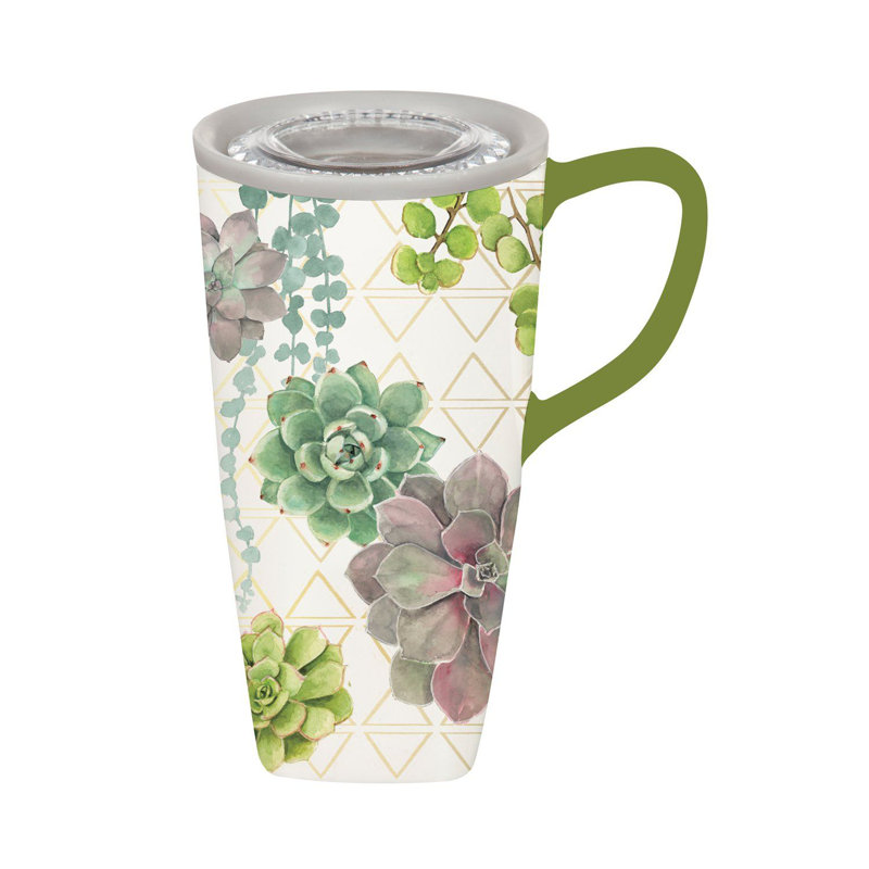 Evergreen Enterprises, Inc Ceramic Travel Mug