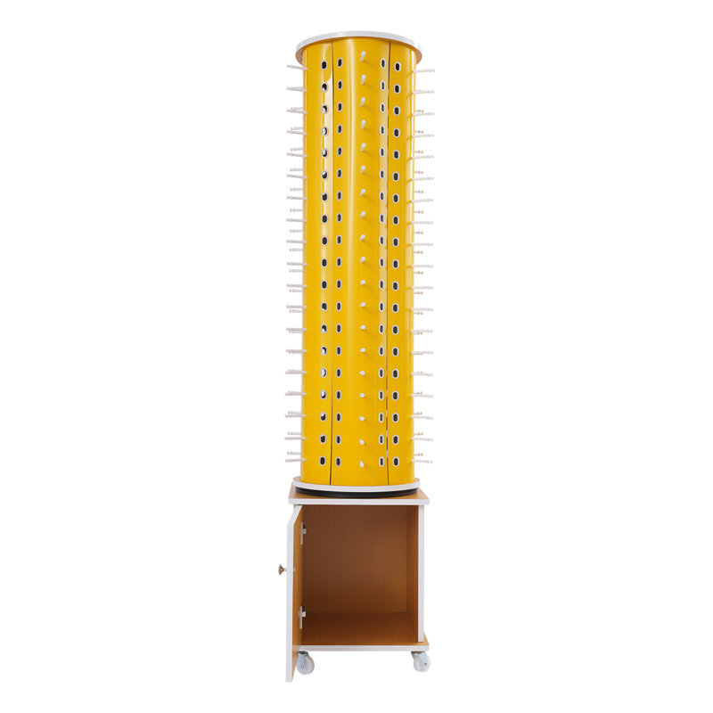 Présentoir à lunettes, Jaune