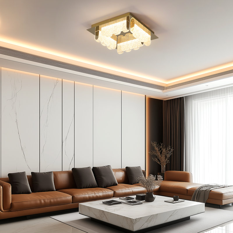 Annic 4 - Light 32cm LED Acrylic Flush Mount