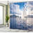 Shower Curtain with Hooks Included-44221939