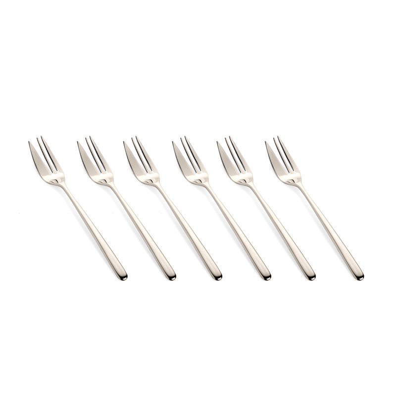 Linea Salad / Dessert Fork, Champagne