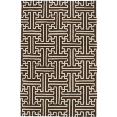 Archive Flatweave Wool Geometric Indoor Rug