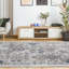 Tapis de zone ivoire floral Taba-50650233