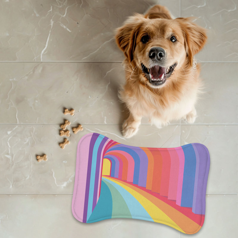 Tapis d'alimentation Funky Wave - 1 pièce