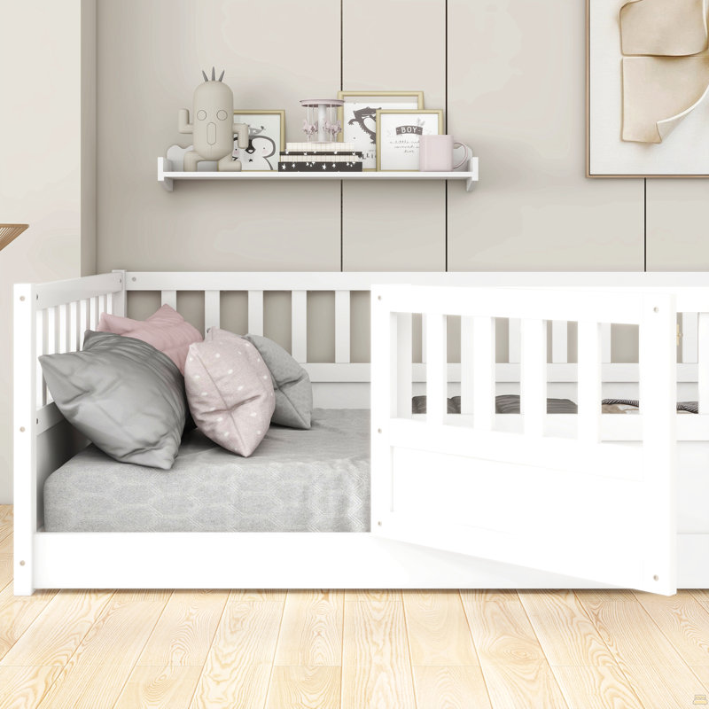 Lit double pleine grandeur, Blanc