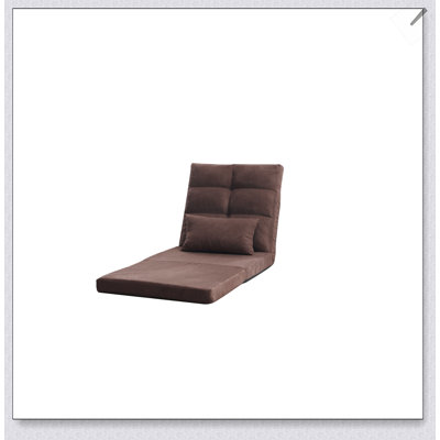Canapé-lit triple rabattable avec positions ajustables, coussin et conception convertible pour la vie moderne