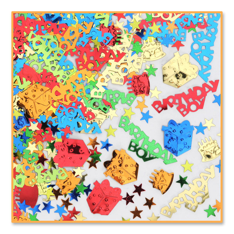 «Birthday Boy Confetti»