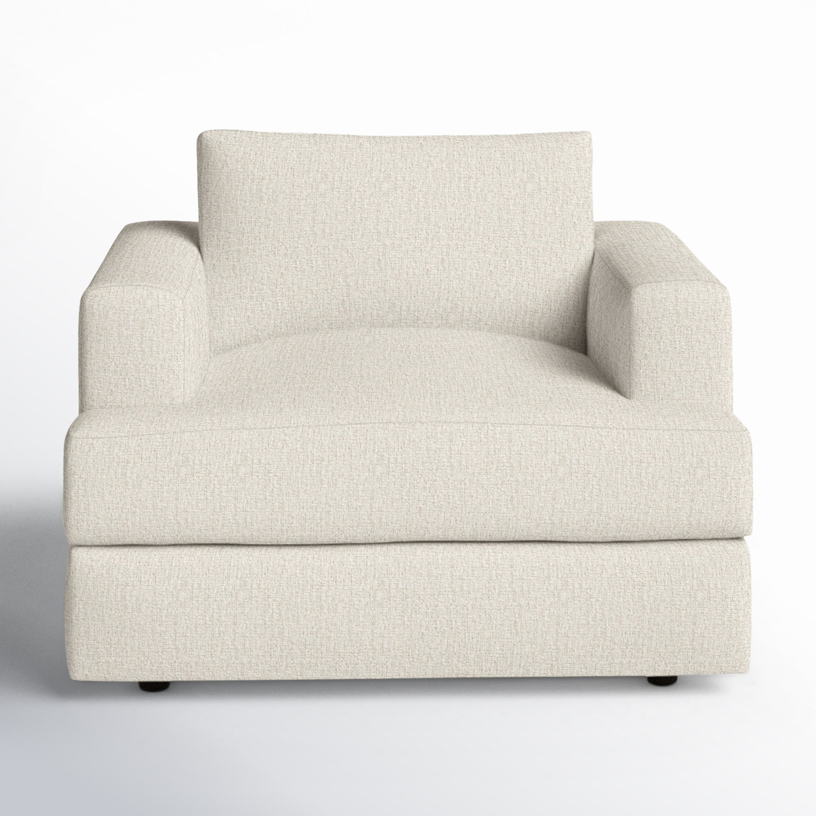 Cayden Linen Accent Chair, Nomad Snow Crypton® Chenille