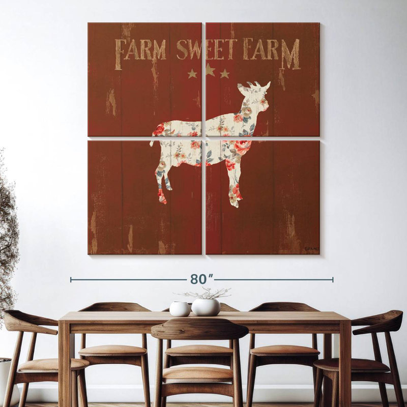 Brampt Farm Patchwork XI, 74" H x 74" W