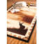 Tapis brun / ivoire Colacchio-1833439722