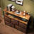 5 Drawer Dresser with Charging Station, Chest of Drawers with Open Shelves, TV Stand for Living Room, Closet, Entryway-607076688