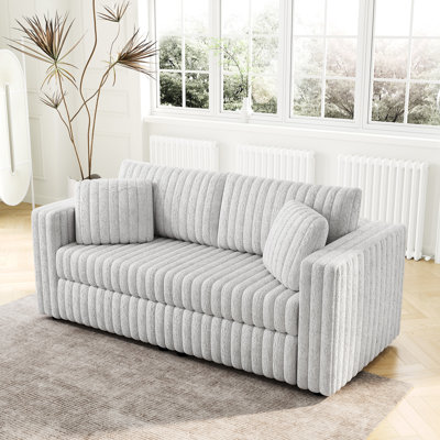 75.6" Modular In Gray. Quality Materials For Durability. To Arrange Various Shapes Bedroom And Living Room Gray & Bedroom. Comfortable . Solid Wood Frame, Microfiber Upholstery. Combinable Forms.